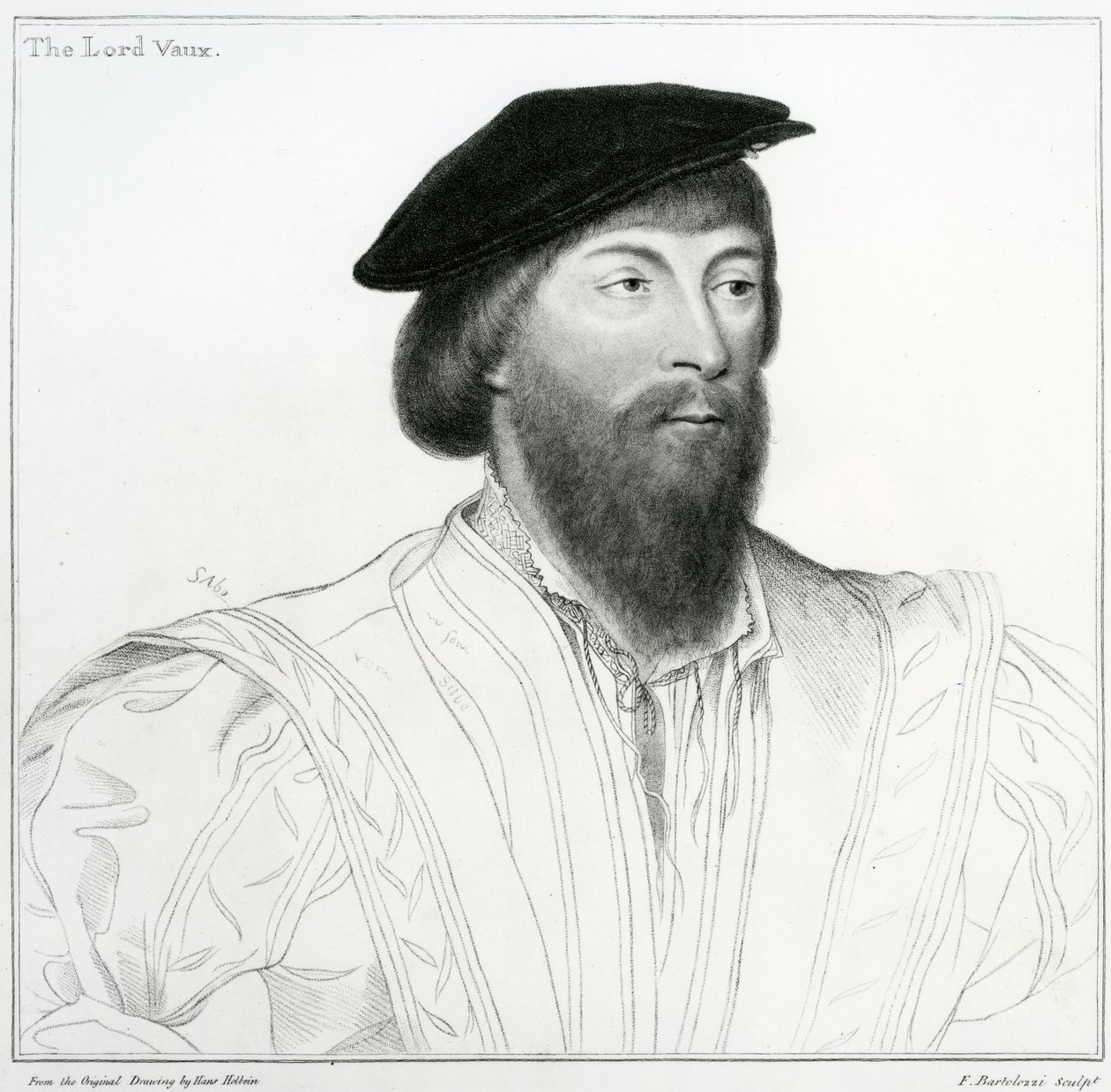 Thomas Vaux, 2. baron Vaux z Harrowden autorstwa Hans Holbein der Jüngere