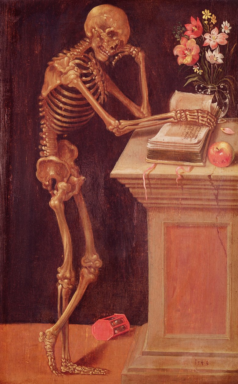 Vanitas, 1543 autorstwa Hans Holbein der Jüngere