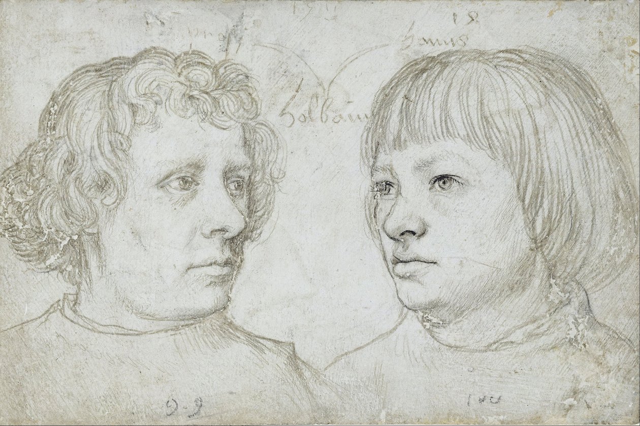 Ambrosius i Hans autorstwa Hans Holbein the Elder