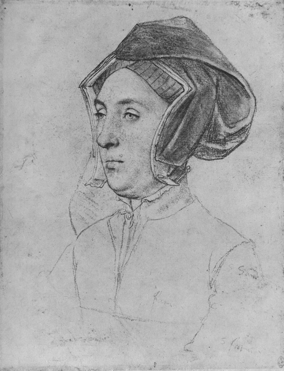 Dama: Nieznana, c1532-1543 1945 autorstwa Hans Holbein der Jüngere