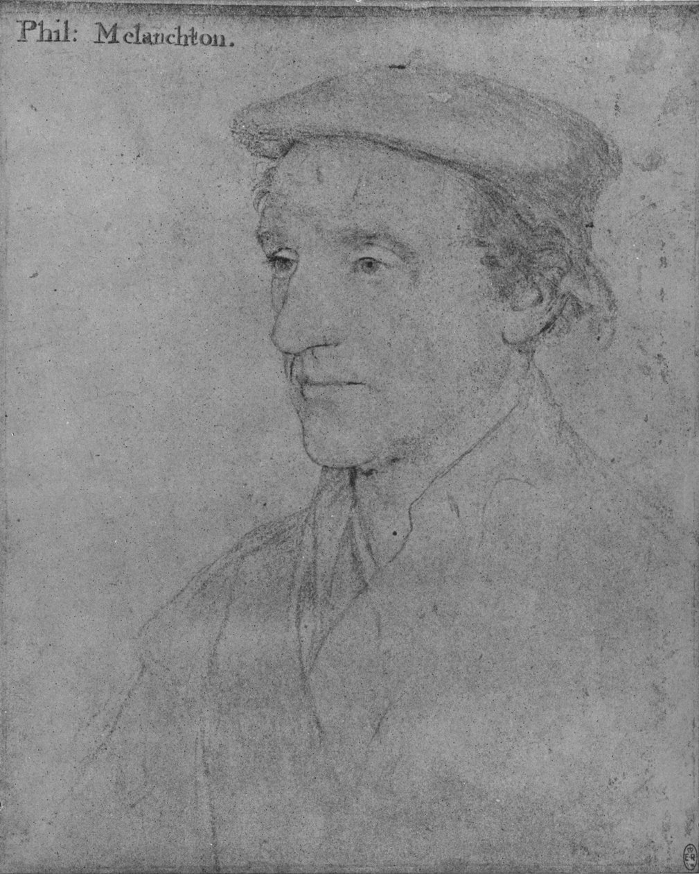 „Człowiek: nieznany”, c1532-1543 1945 autorstwa Hans Holbein der Jüngere