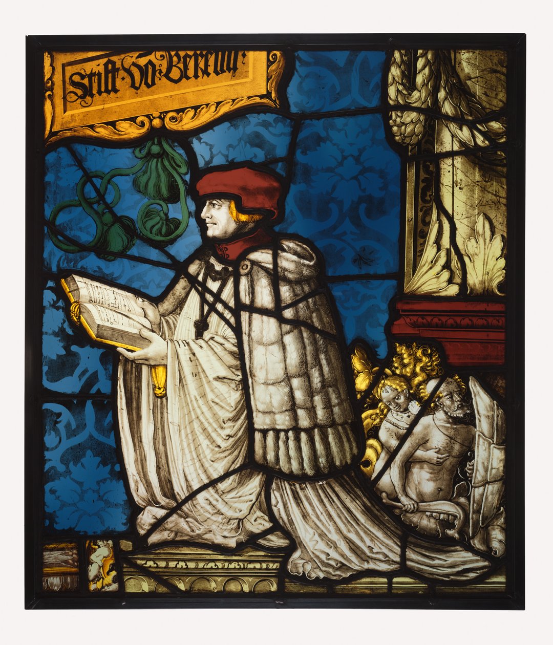 Ein Prämonstratenserkanoniker autorstwa Hans Holbein the Younger