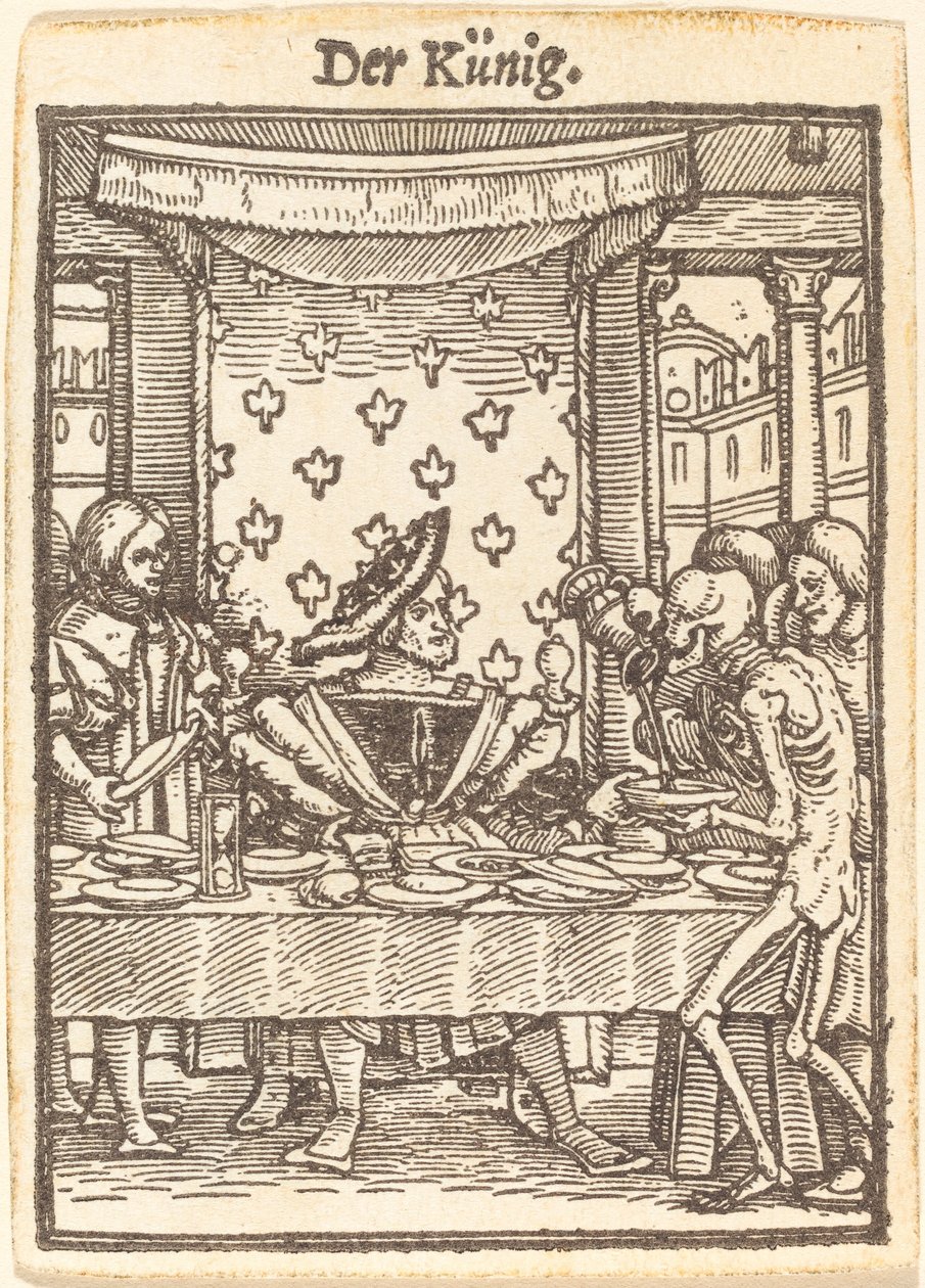 Król autorstwa Hans Holbein der Jüngere