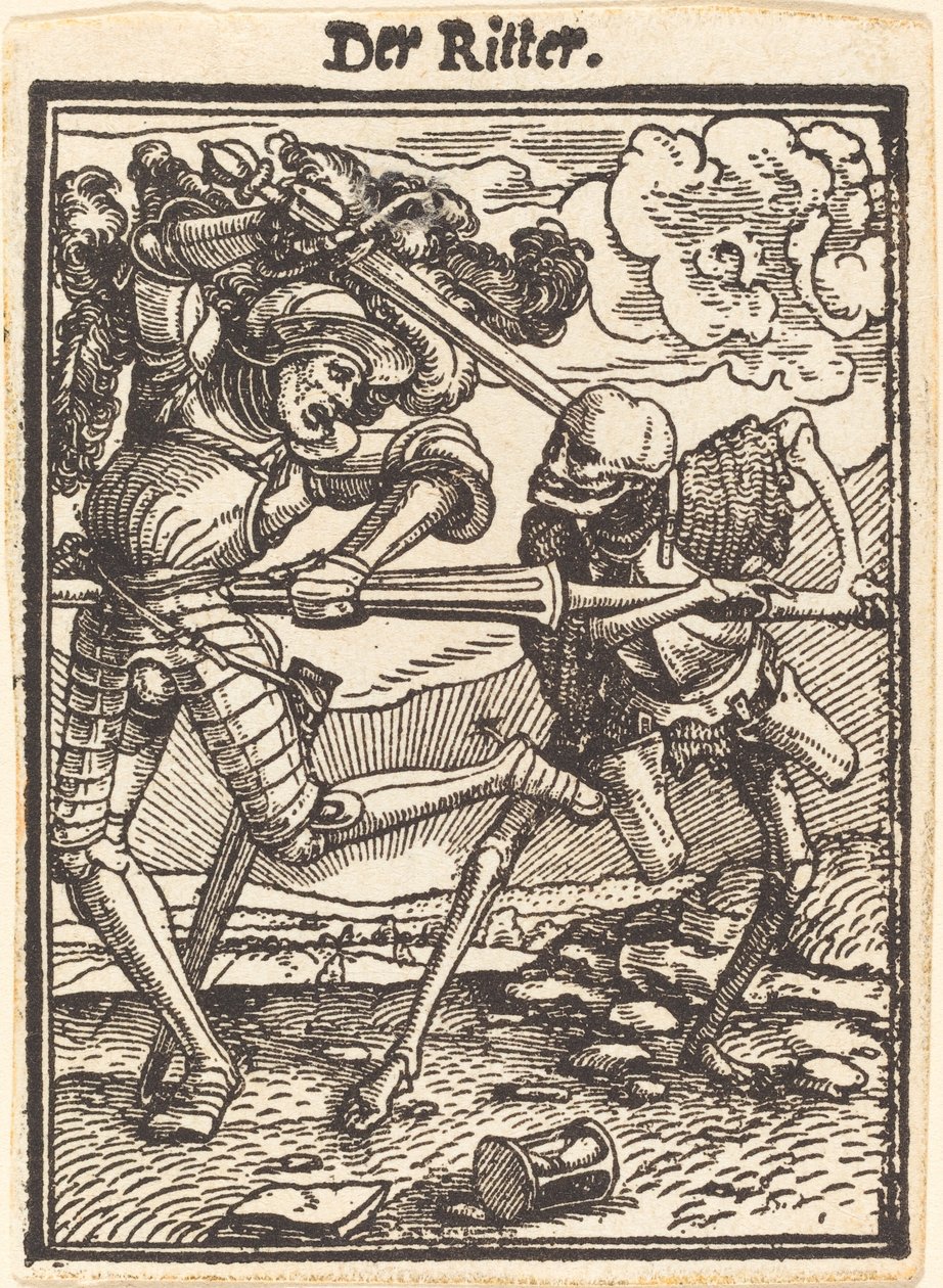 Rycerz autorstwa Hans Holbein der Jüngere