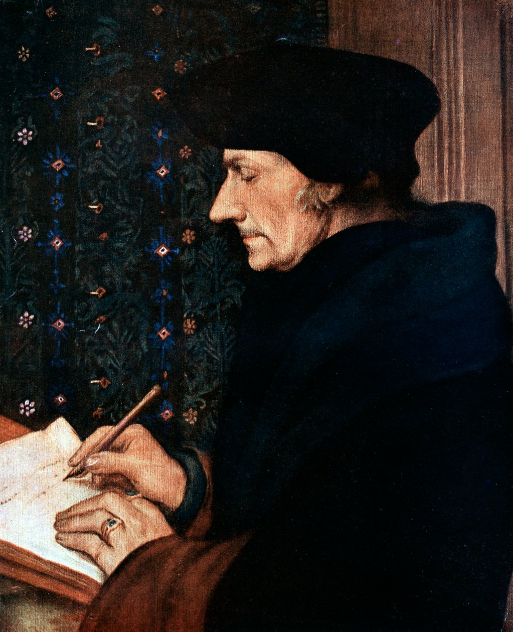 Desiderus Erasmus 1497-1543, holenderski humanista i uczony, 1523. autorstwa Hans Holbein der Jüngere