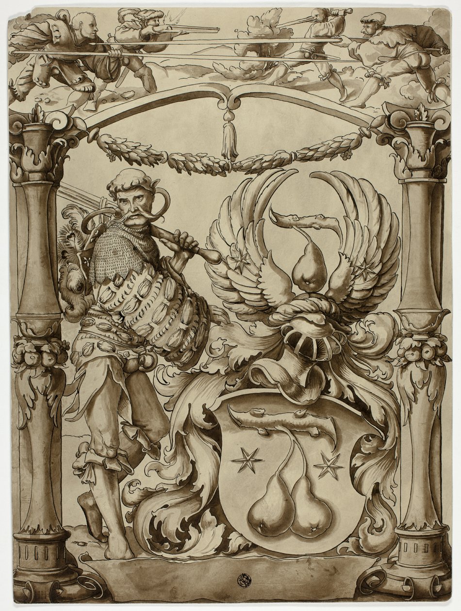 Projekt szwajcarskiego herbu autorstwa Hans Holbein the Younger
