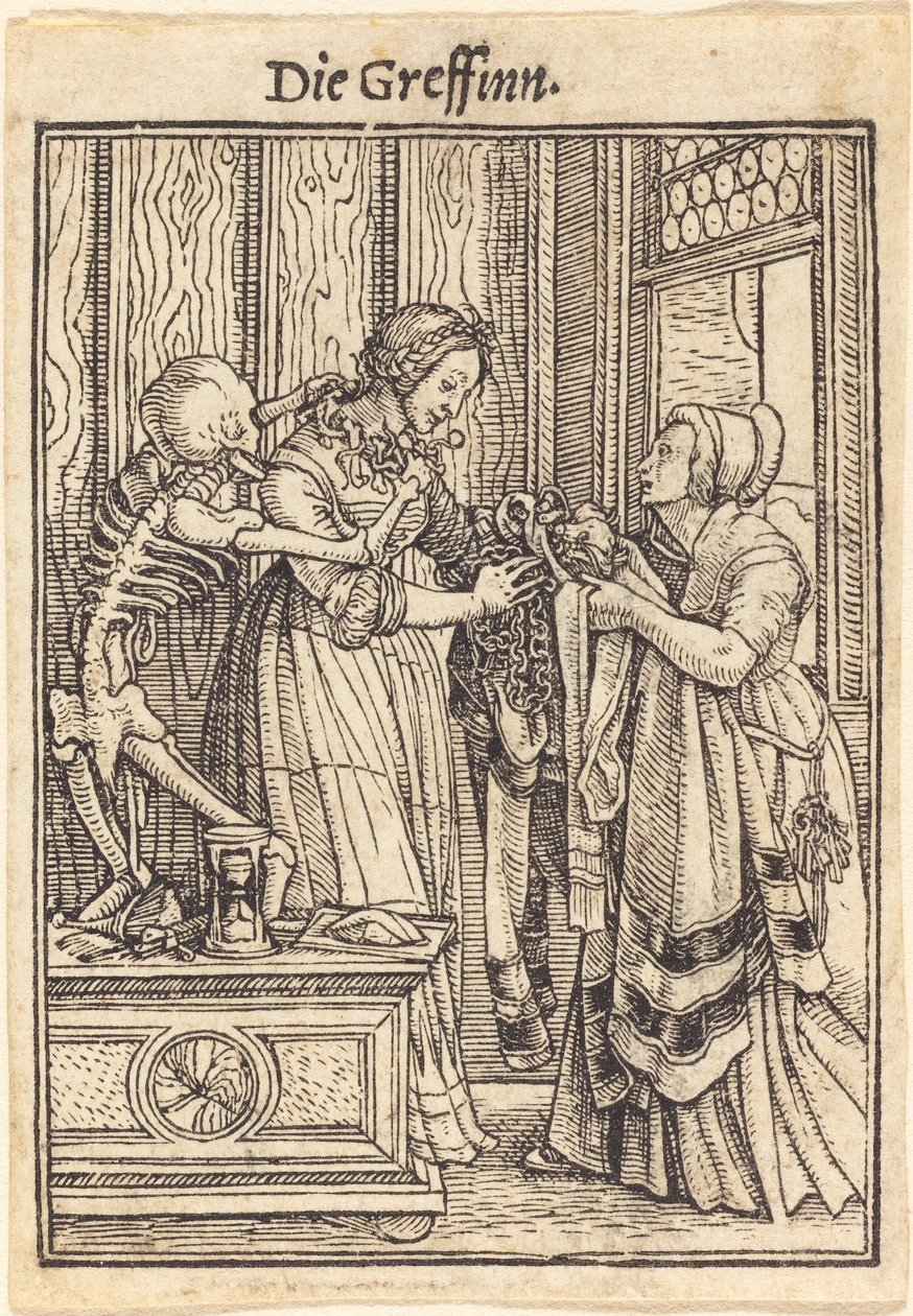 Hrabina autorstwa Hans Holbein der Jüngere