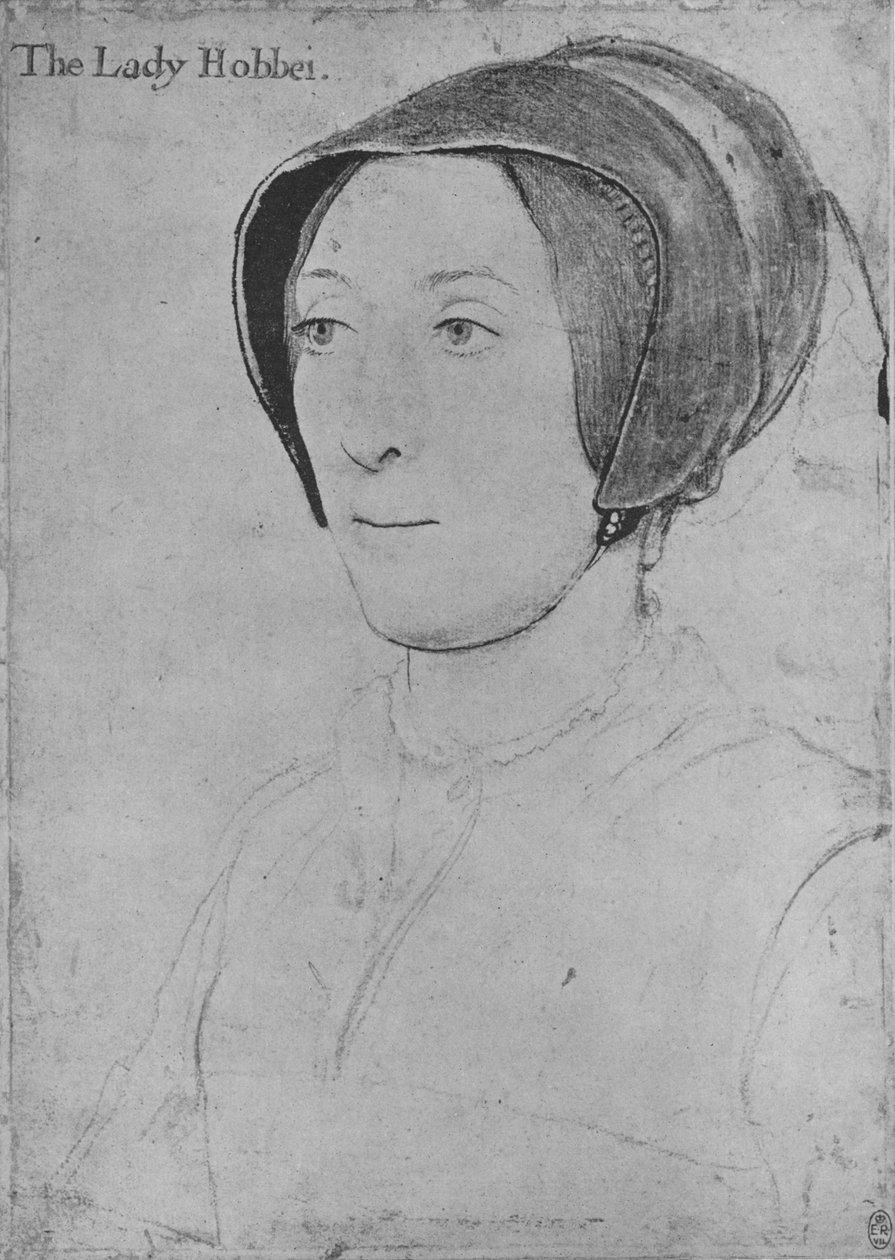 Elżbieta Moja Miłość, c1532-1543 1945 autorstwa Hans Holbein der Jüngere