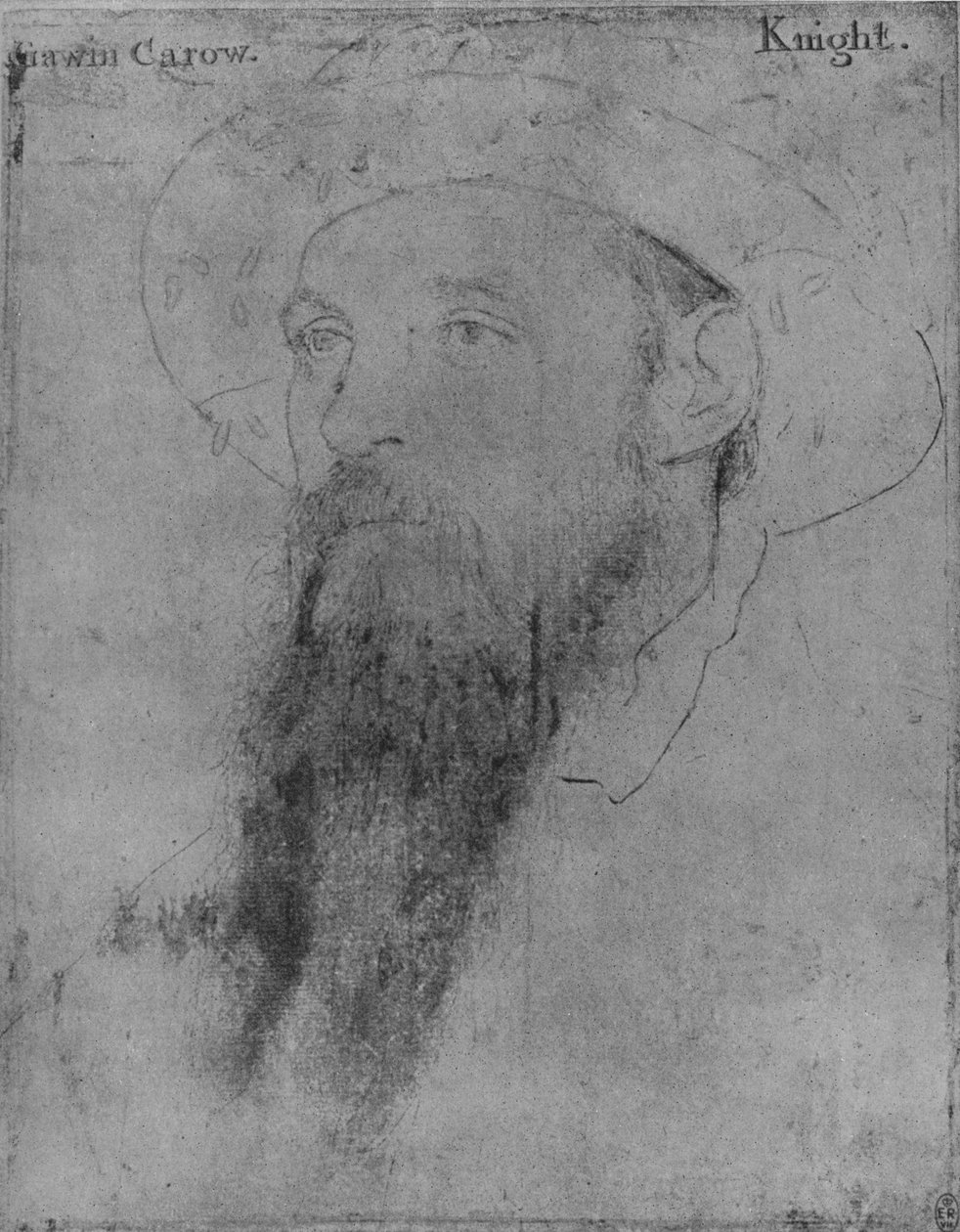 Gavin Carew, c1532-1543 1945 autorstwa Hans Holbein der Jüngere