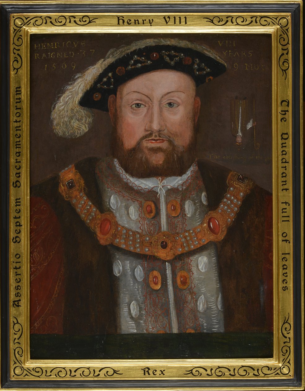 Henryk VIII autorstwa Hans Holbein der Jüngere