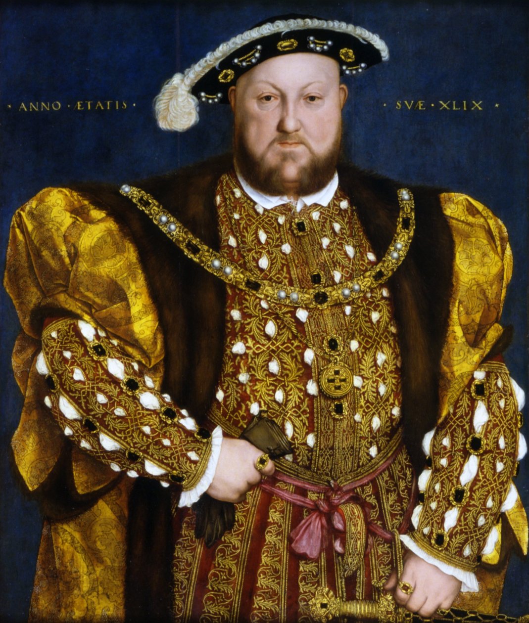 Włochy: Portret Henryka VIII Angielskiego Portret Henryka VIII Angielskiego autorstwa Hans Holbein the Younger