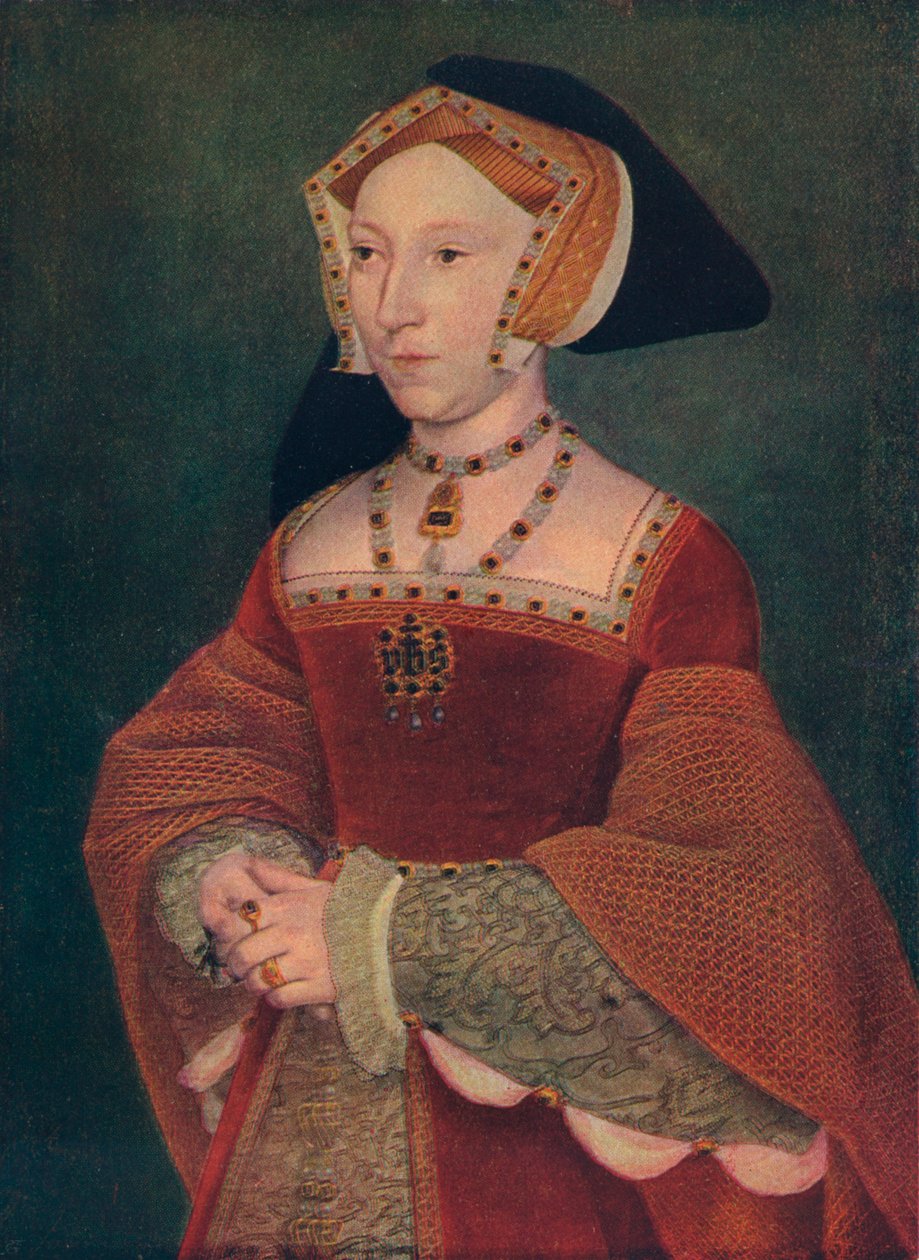 Jane Seymour, 1537 autorstwa Hans Holbein der Jüngere