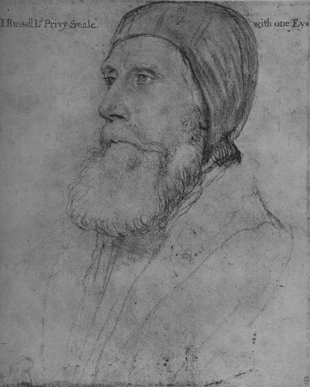 John Russell, hrabia Bedford, c1532-1543 1945 autorstwa Hans Holbein der Jüngere