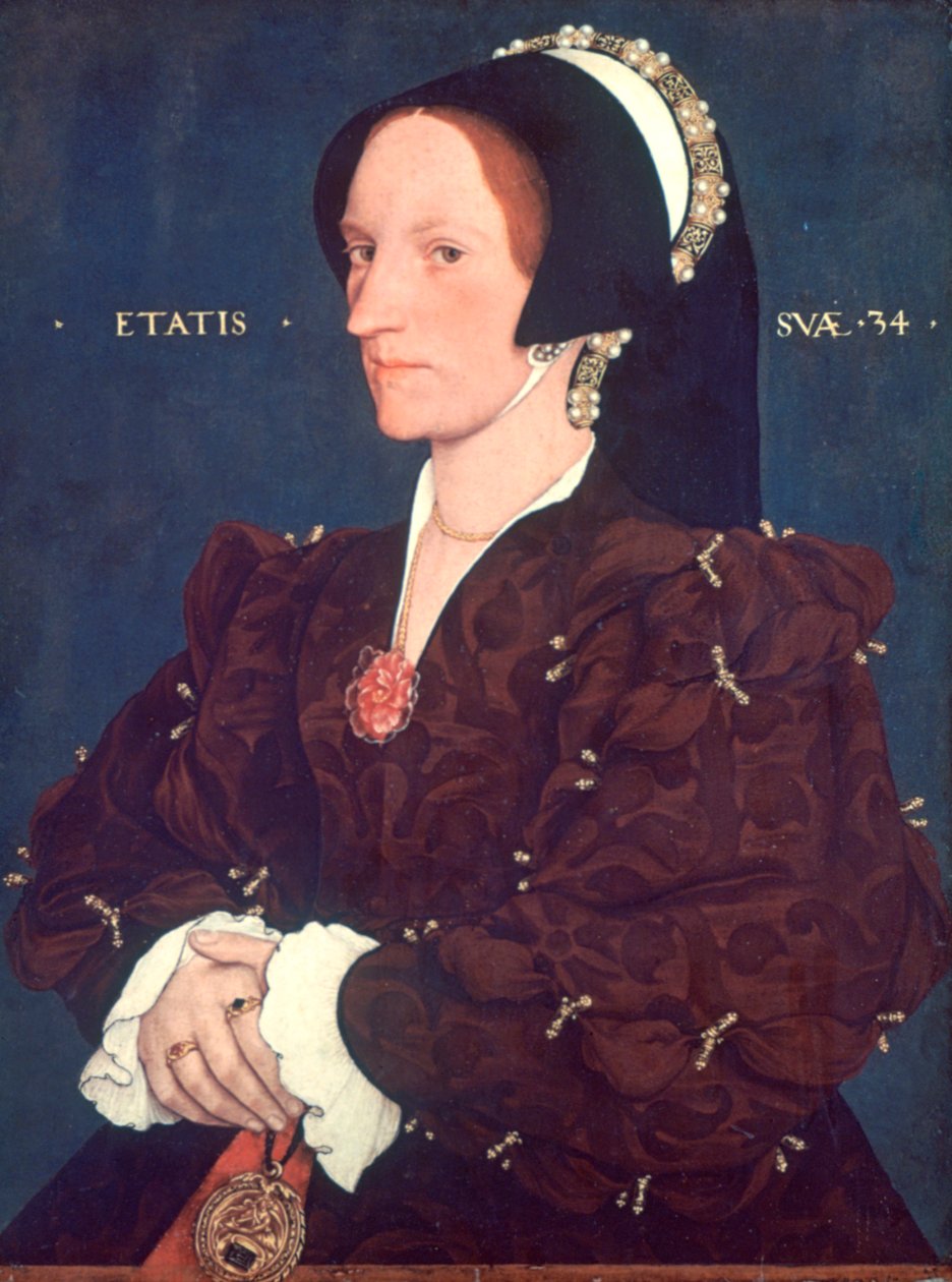Lady Lee, Margaret Wyatt, 1540 autorstwa Hans Holbein der Jüngere