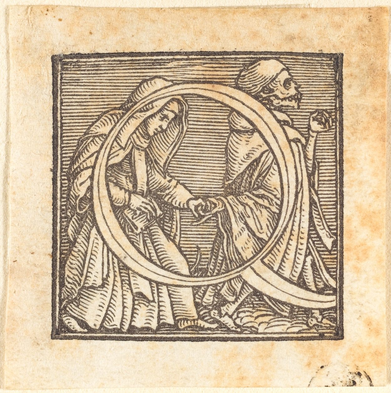 Litera Q. autorstwa Hans Holbein der Jüngere