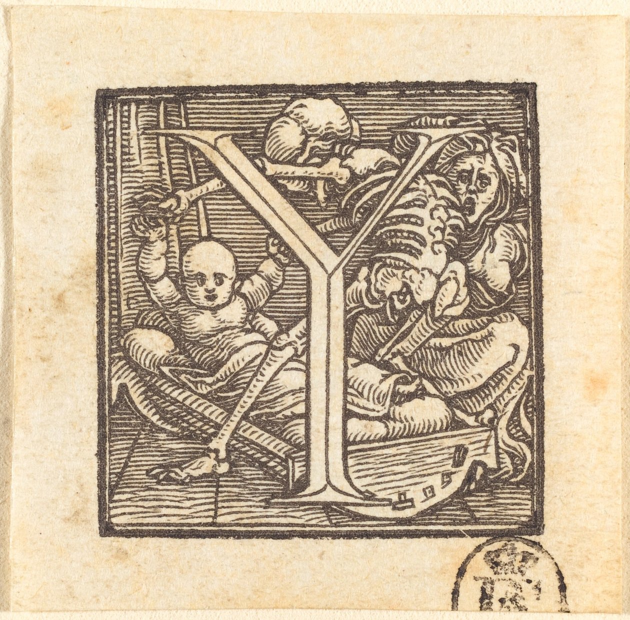 Litera Y. autorstwa Hans Holbein der Jüngere