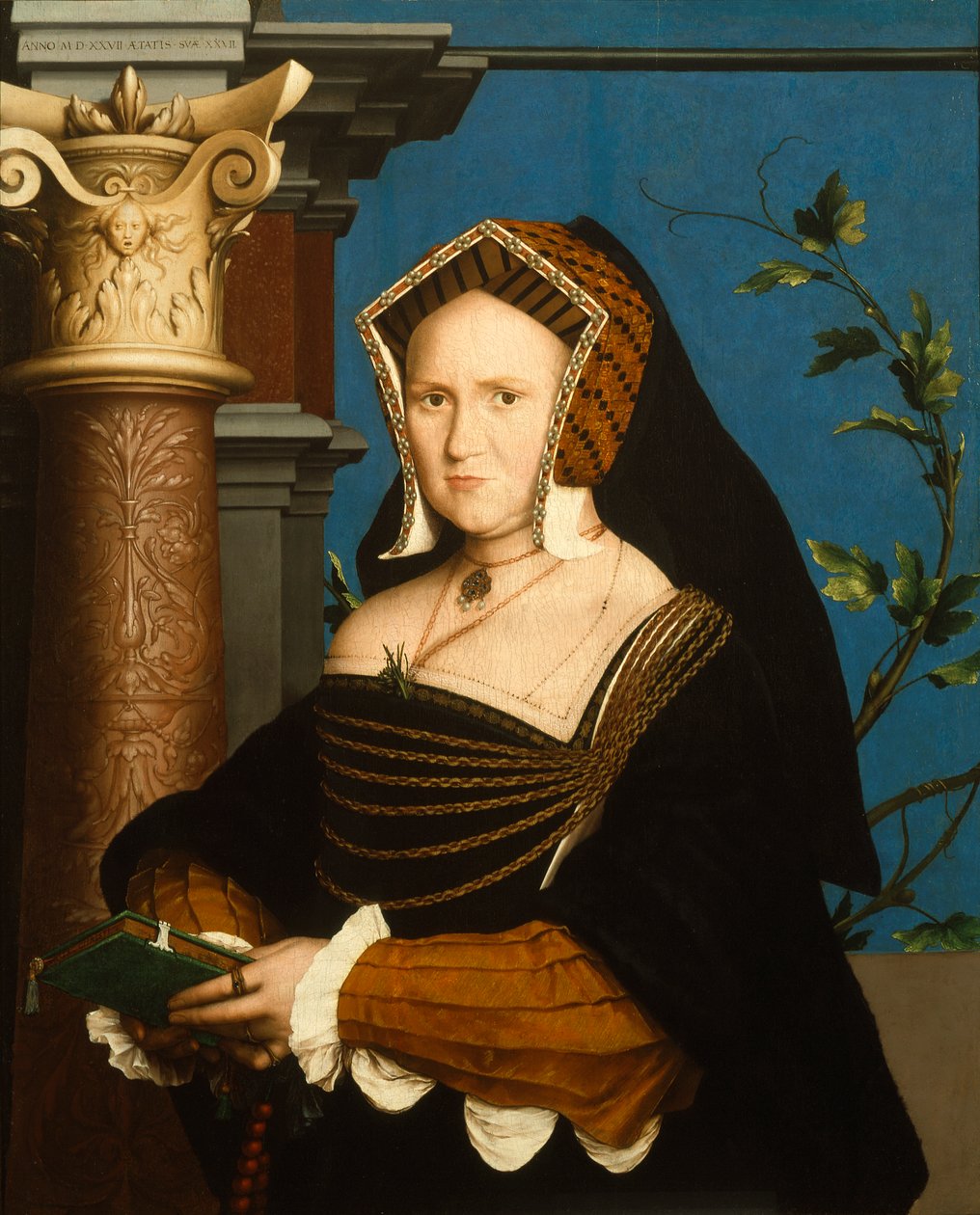 Maryja, Lady Guildford autorstwa Hans Holbein der Jüngere