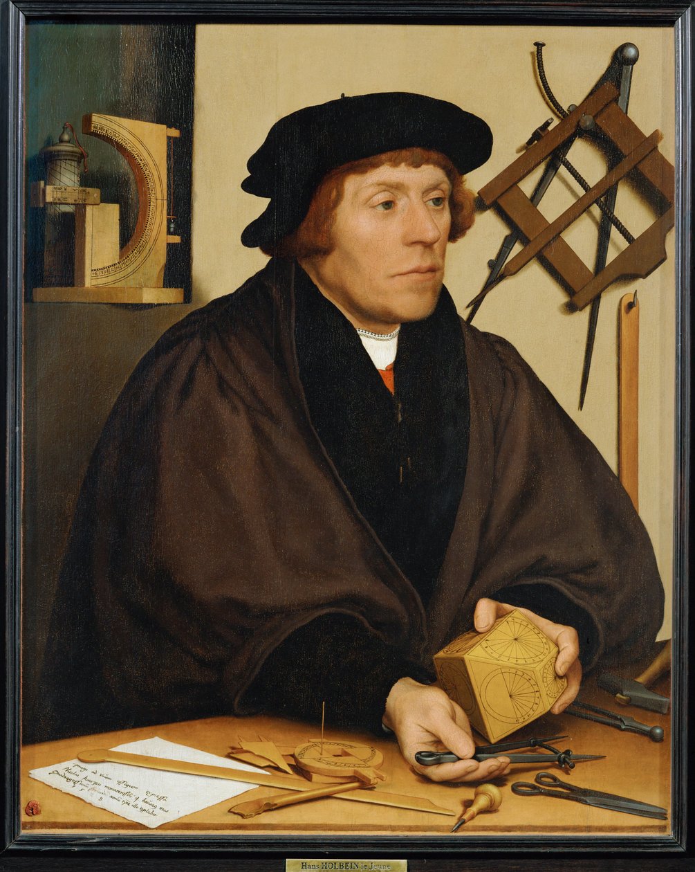 Nicolas Kratzer, astronom króla Henryka VIII ... autorstwa Hans Holbein the Younger