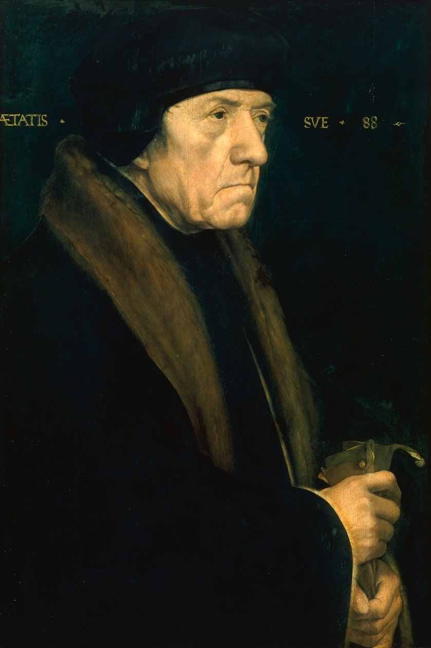 Portret dr Johna Chambersa, ok. 1543 (olej i tempera na desce) autorstwa Hans Holbein der Jüngere