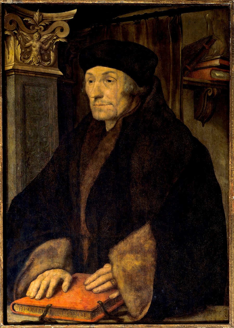 Portret Erazma z Rotterdamu autorstwa Hans Holbein der Jüngere