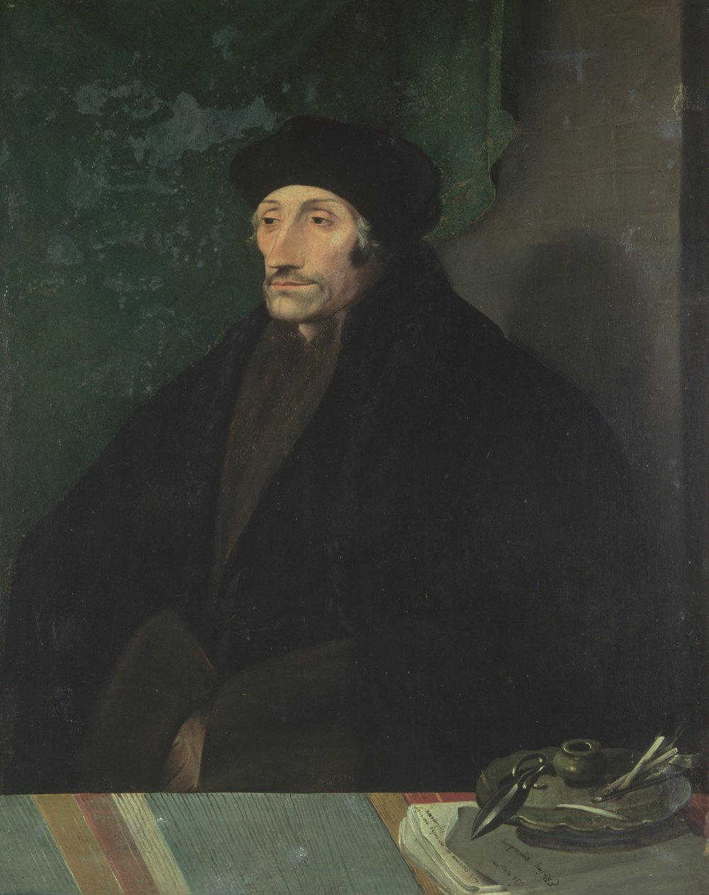 Portret Erazma z Rotterdamu, ok. 1530 (malarstwo) autorstwa Hans Holbein der Jüngere
