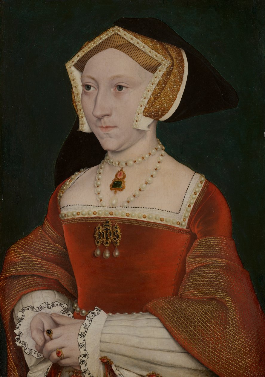 Portret Jane Seymour, ok. 1540 (olej na desce) autorstwa Hans Holbein der Jüngere