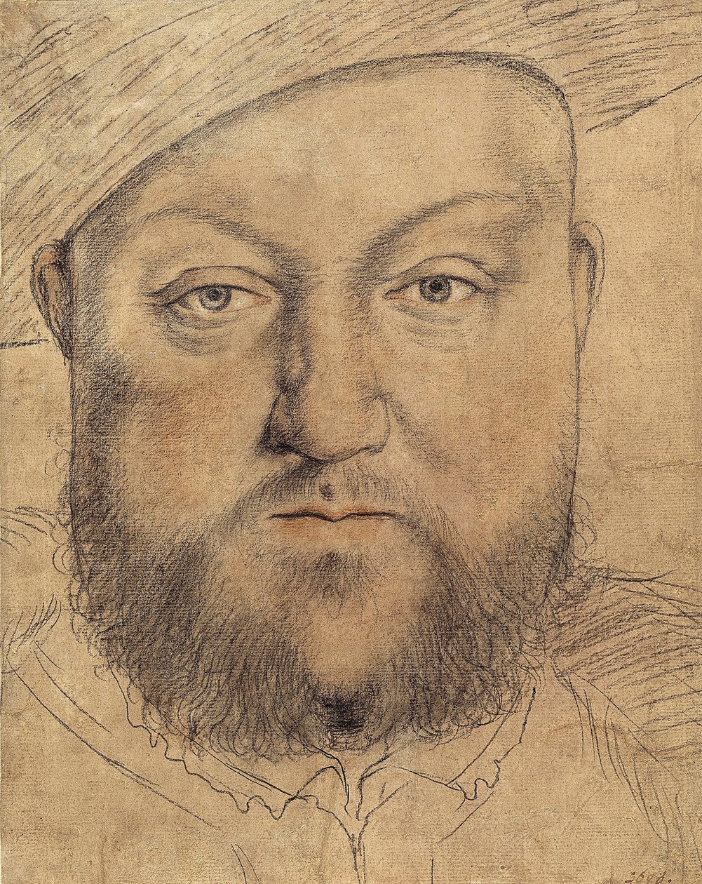 Portret króla Henryka VIII z Anglii, ok. 1540 autorstwa Hans Holbein der Jüngere