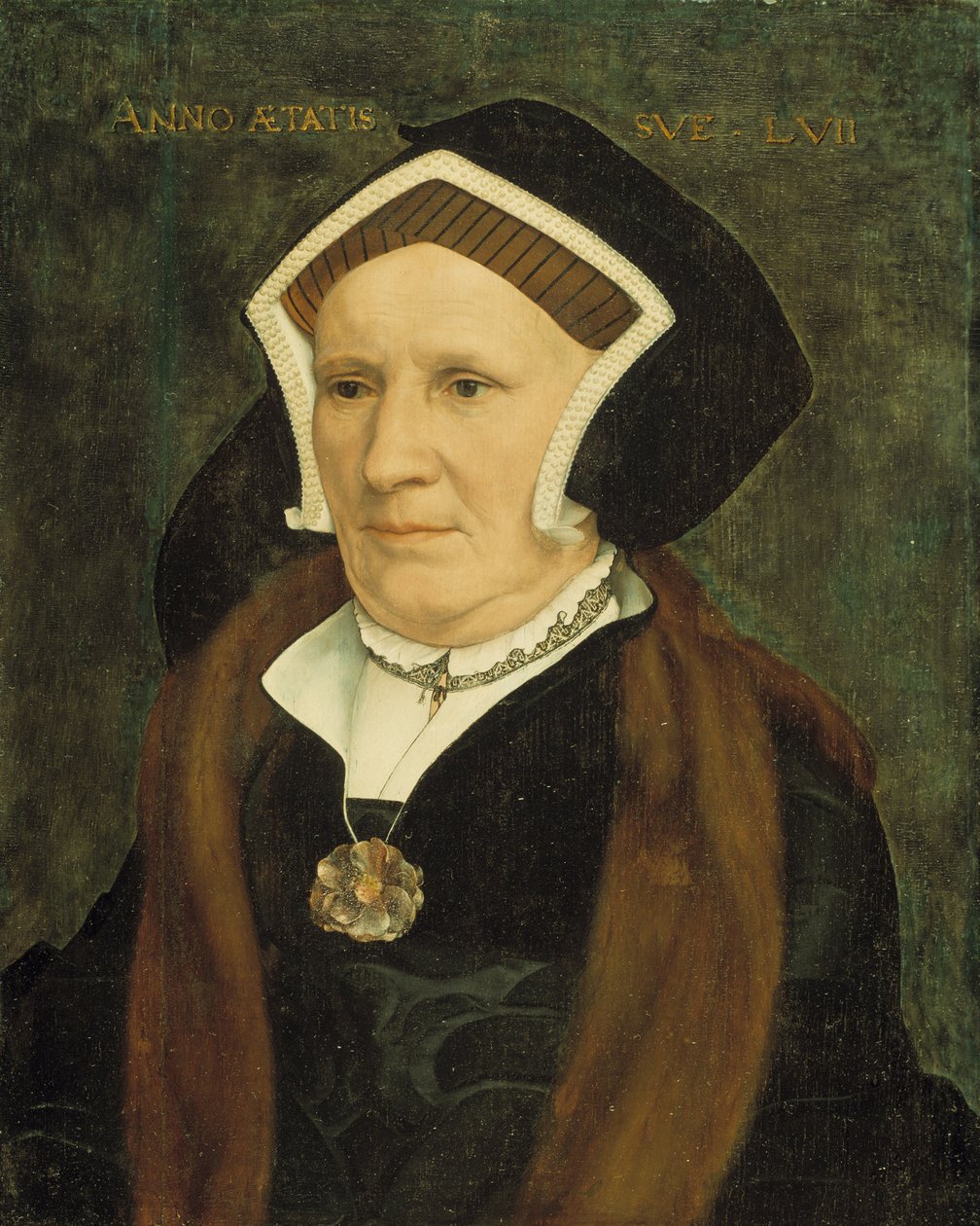 Portret Lady Małgorzaty Tyłków, 1543 autorstwa Hans Holbein der Jüngere
