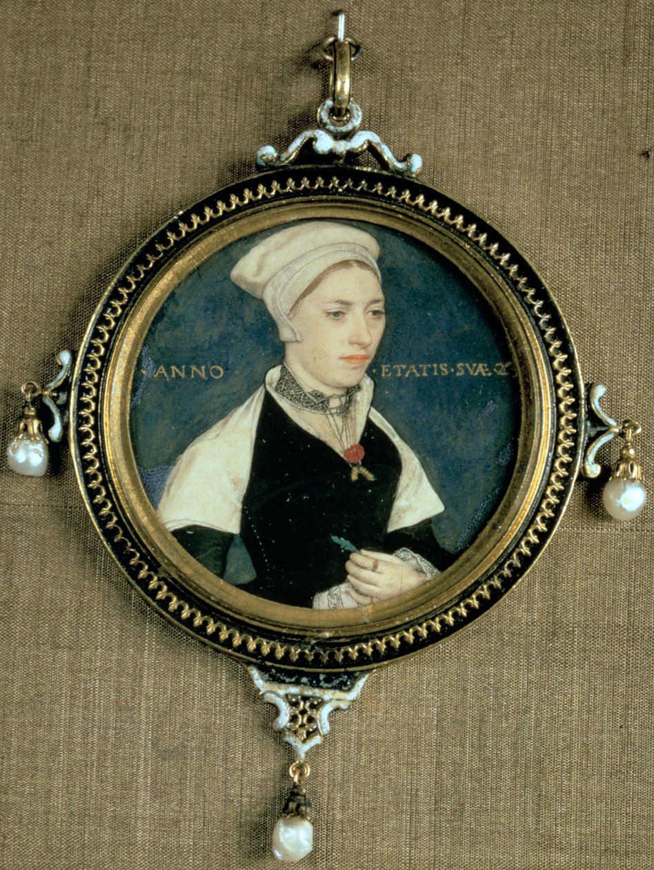 Portret pani Pemberton, ok. 1535 autorstwa Hans Holbein der Jüngere