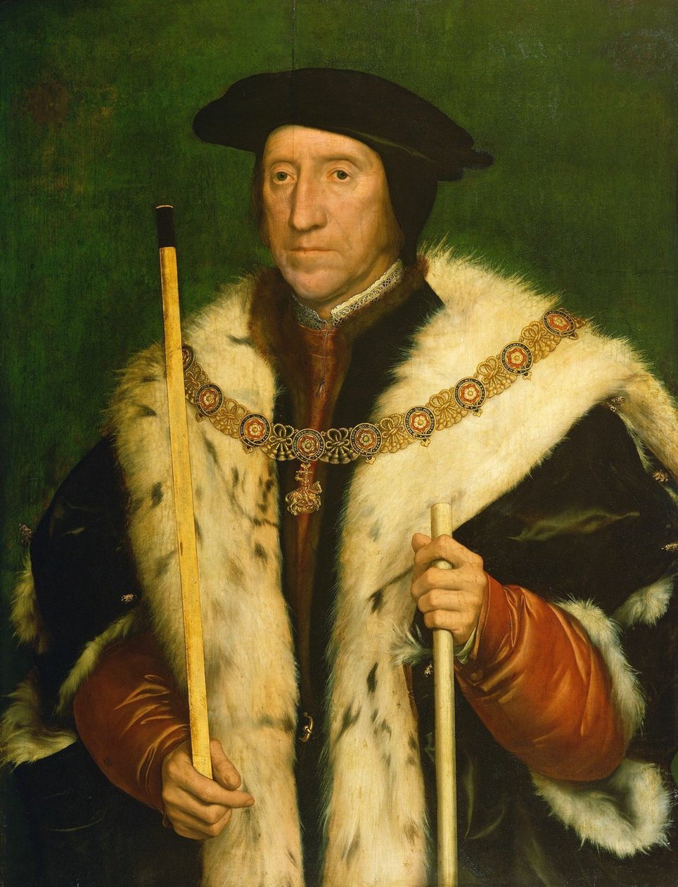 Portret Thomasa Howarda, 3. księcia Norfolk, c.1540 autorstwa Hans Holbein der Jüngere