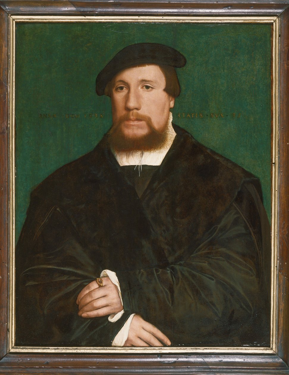 Portret kupca hanzeatyckiego autorstwa Hans Holbein the Younger