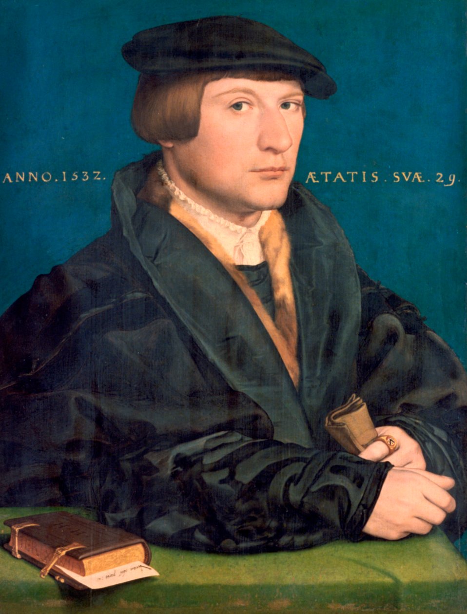 Portret członka rodziny Wedigów, 1532 autorstwa Hans Holbein der Jüngere
