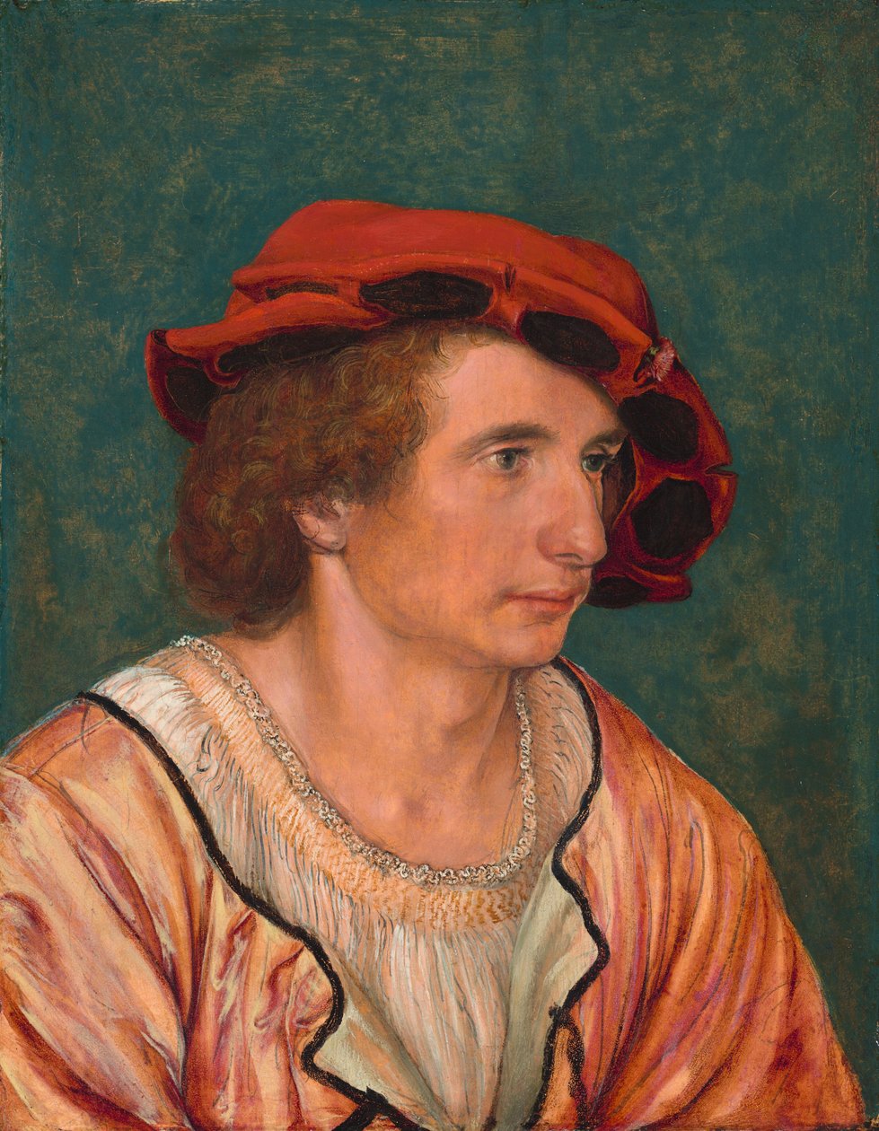 Portret młodego mężczyzny autorstwa Hans Holbein der Jüngere