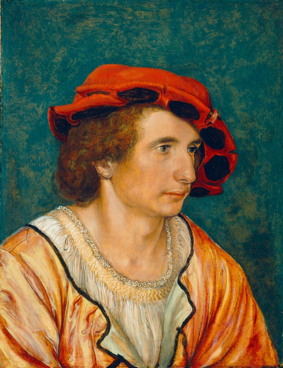 Portret młodego mężczyzny autorstwa Hans Holbein the Younger