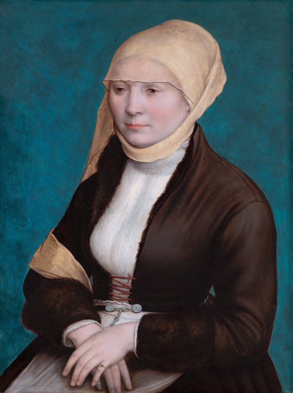 Portret kobiety z południowych Niemiec autorstwa Hans Holbein the Younger