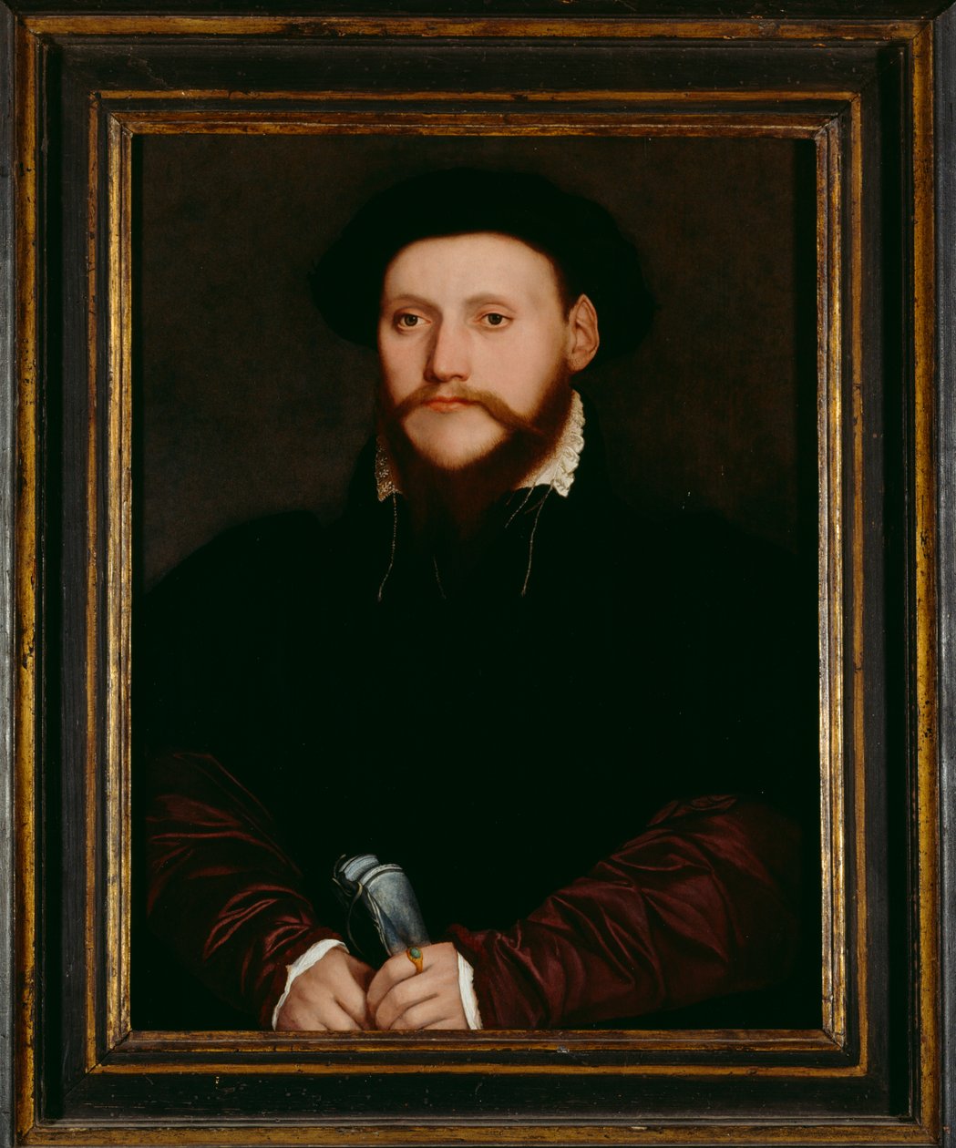 Retrato de um Homem Desconhecido (óleo sobre tela) polonês autorstwa Hans Holbein der Jüngere