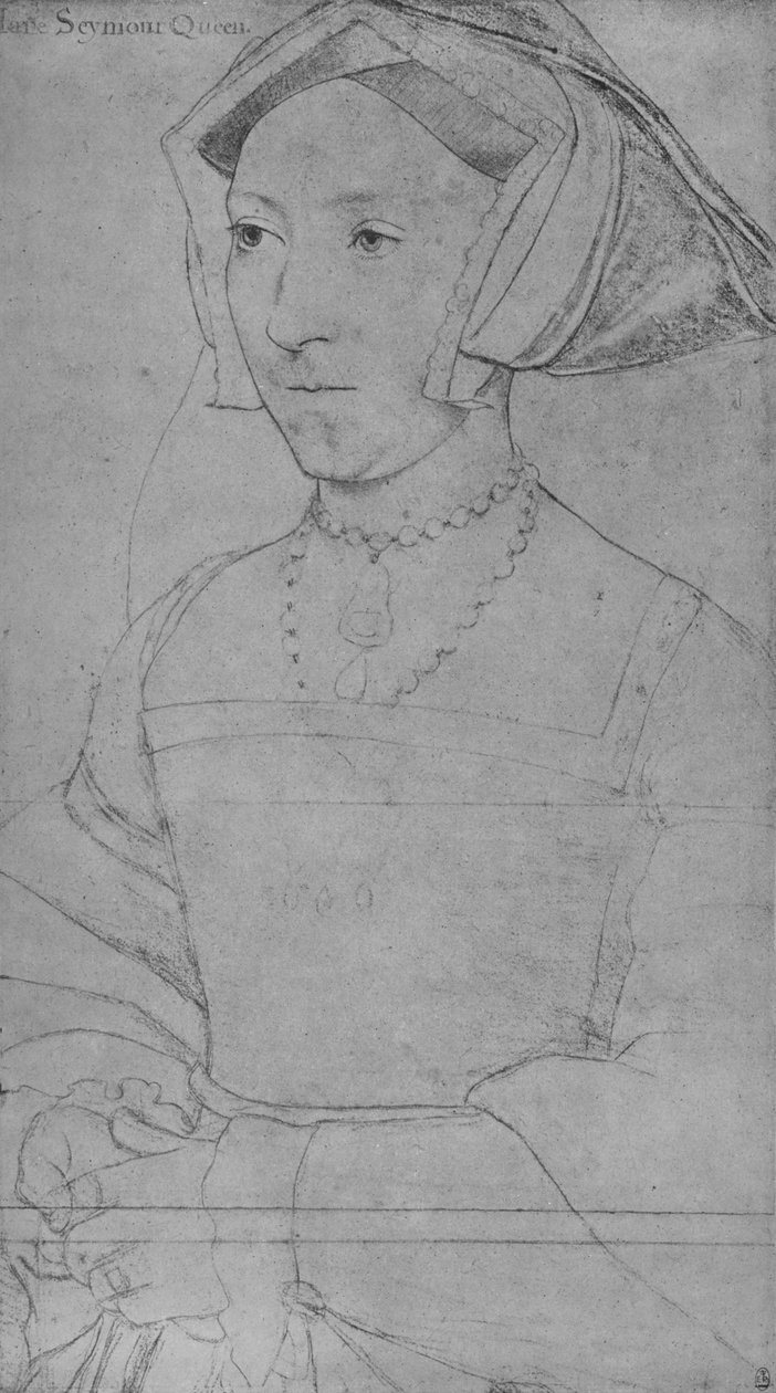 Królowa Jane Seymour, c1536-1537 1945 autorstwa Hans Holbein der Jüngere