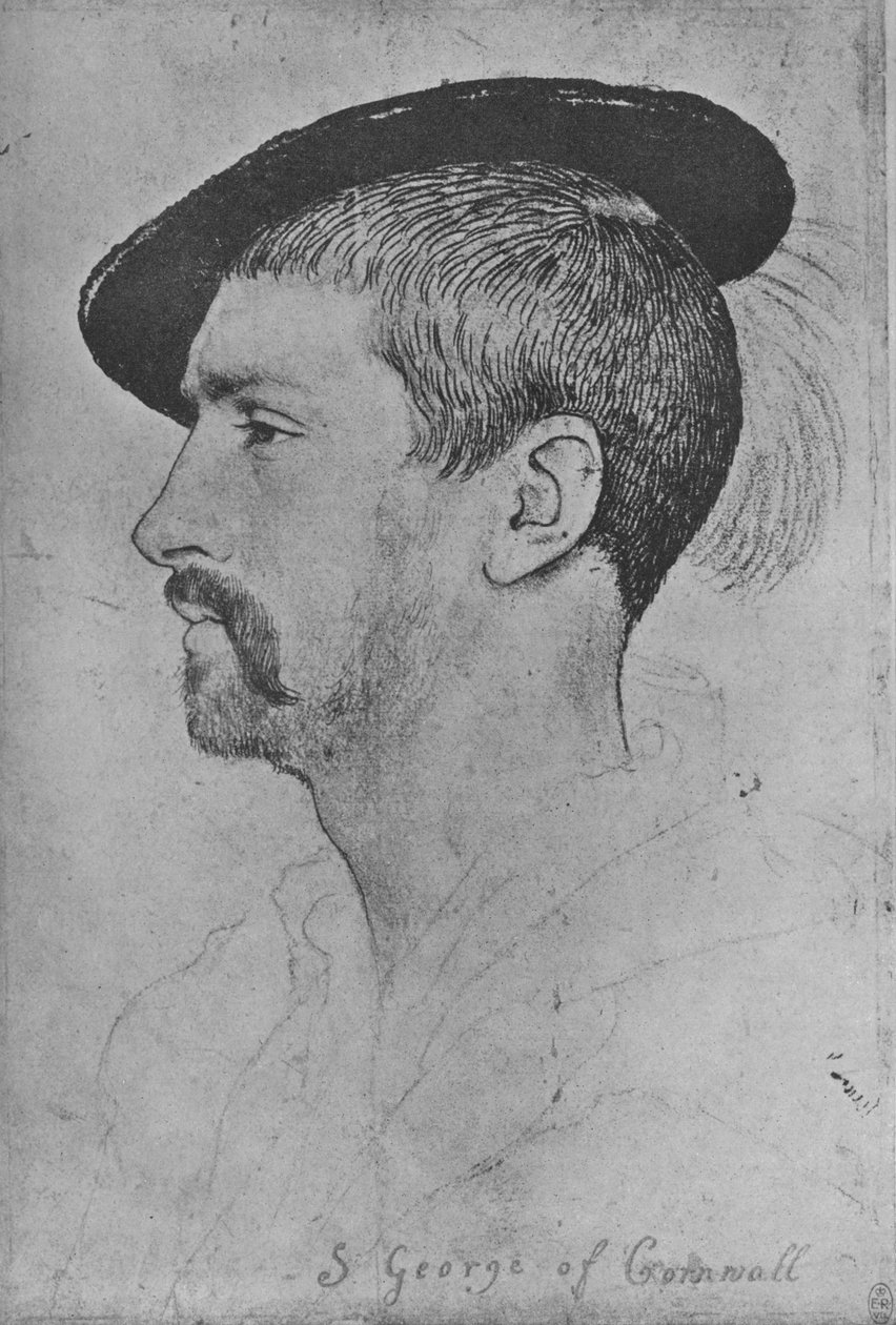 Simon George z Quocoute, ok. 1535 1945 r autorstwa Hans Holbein der Jüngere