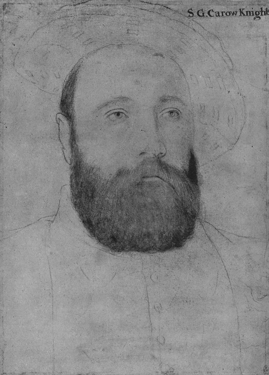 Sir George Carew, c1532-1543 1945 autorstwa Hans Holbein der Jüngere