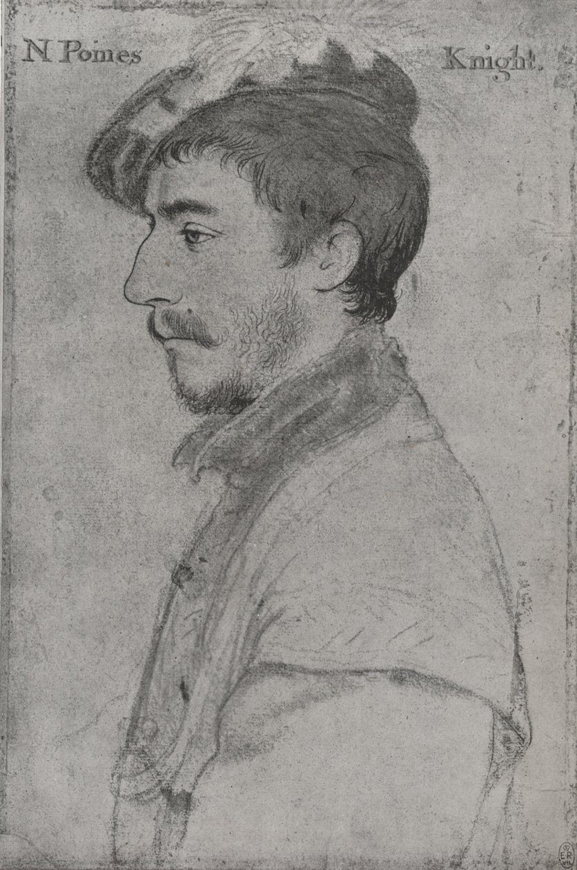 Sir Nicholas Poyntz, c1533-1543 1945 autorstwa Hans Holbein der Jüngere