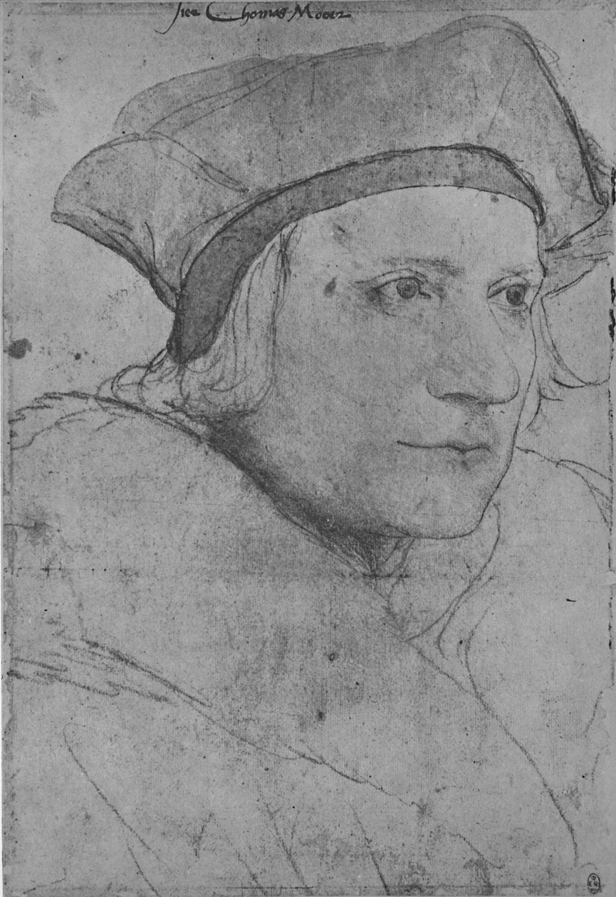 Sir Thomas More, 1526-1527 1945 autorstwa Hans Holbein der Jüngere