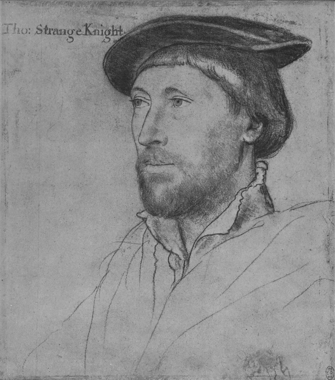 Sir Thomas Strange, c1536 1945 autorstwa Hans Holbein der Jüngere