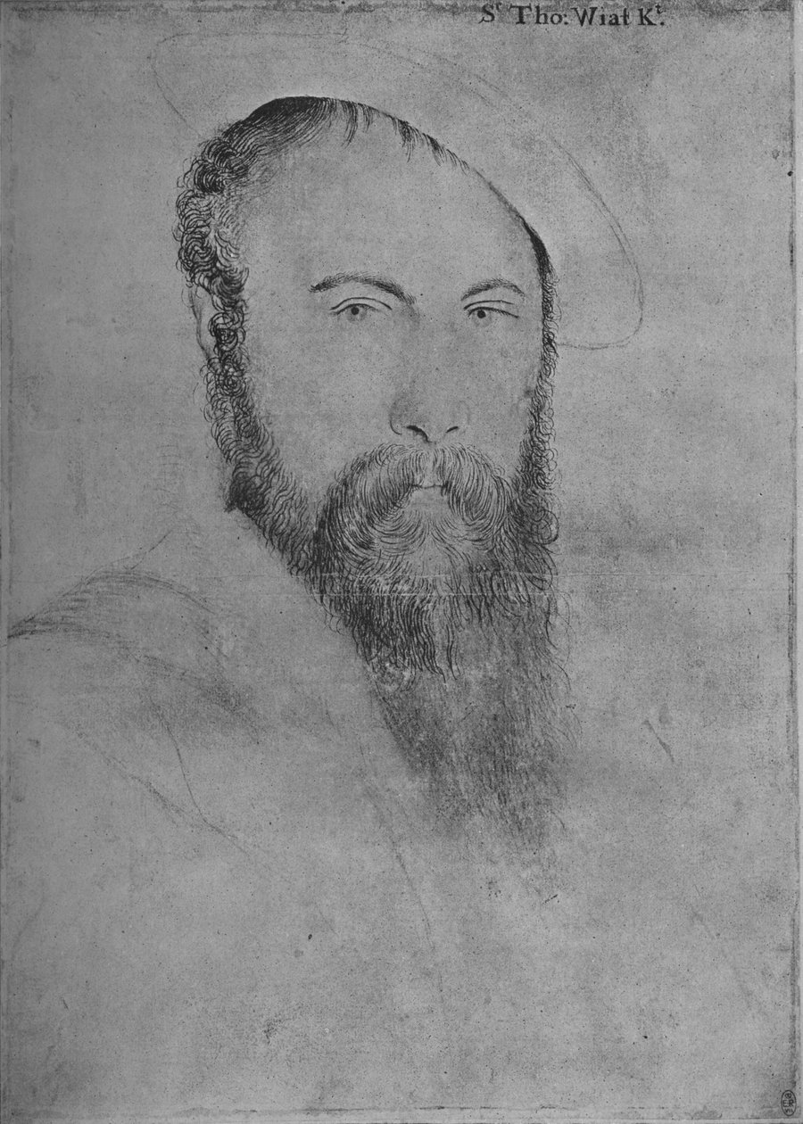 Kopia Sir Thomasa Wyatta, c1535-1553 1945 autorstwa Hans Holbein der Jüngere