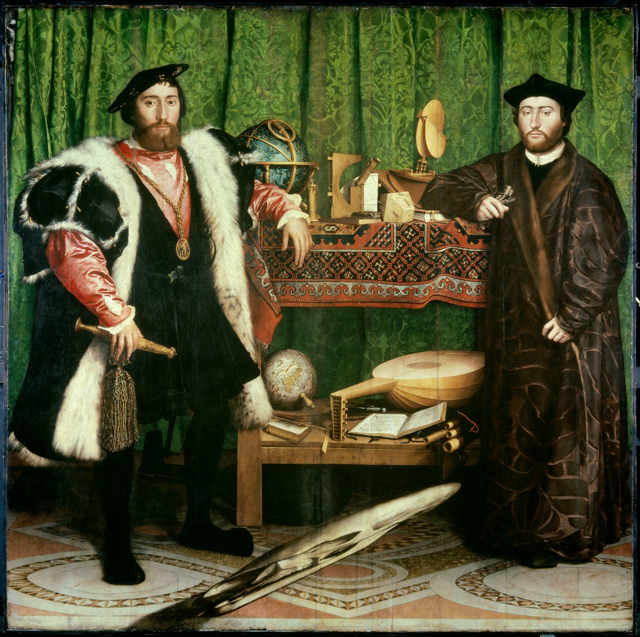 Ambasadorowie autorstwa Hans Holbein the Younger