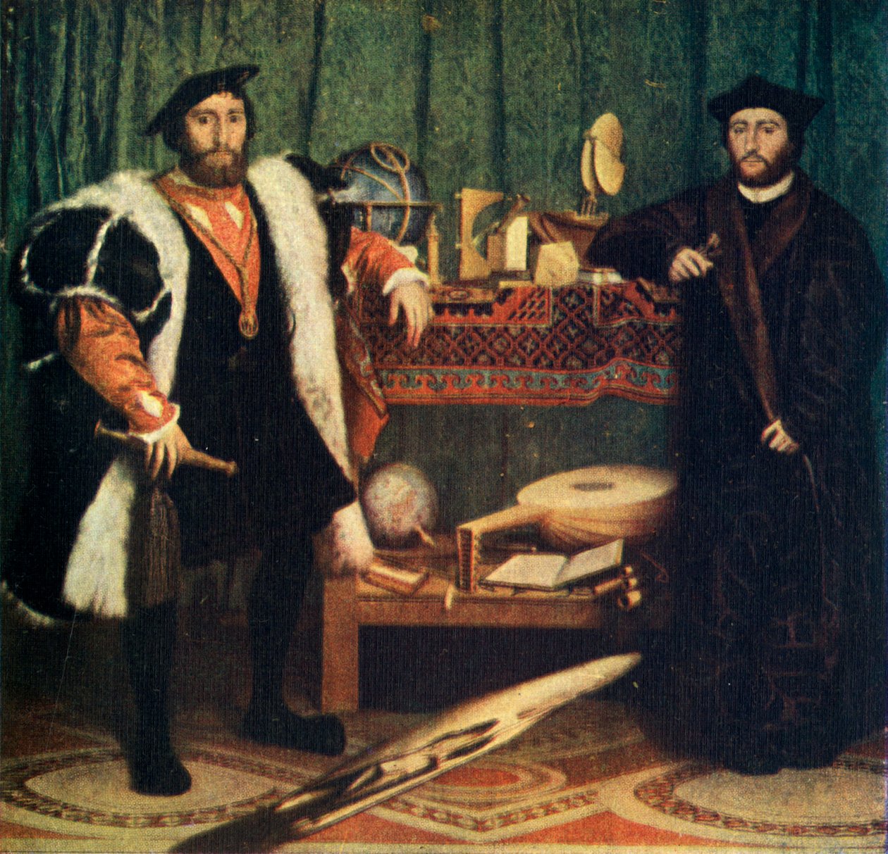 Ambasadorzy, 1533, 1909 autorstwa Hans Holbein der Jüngere