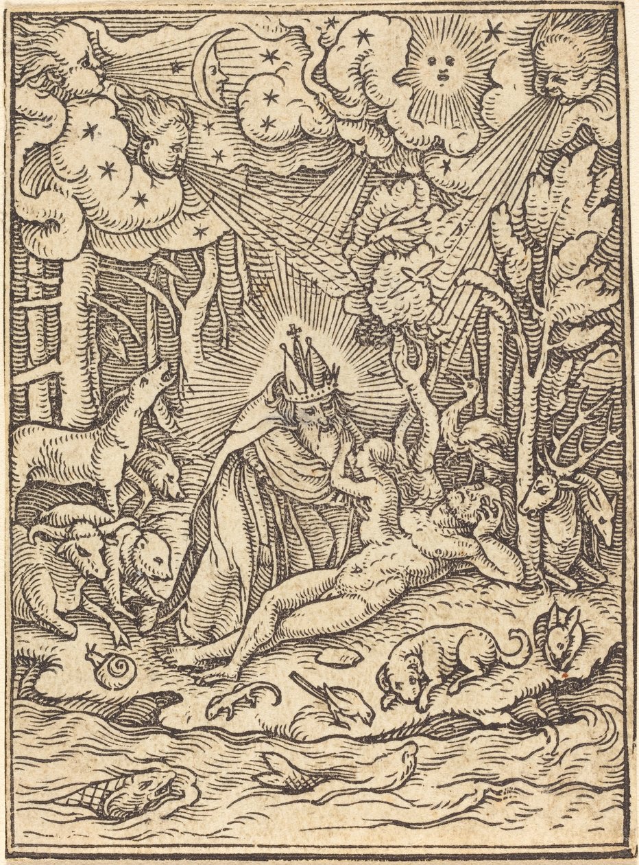 Kreacja. autorstwa Hans Holbein der Jüngere