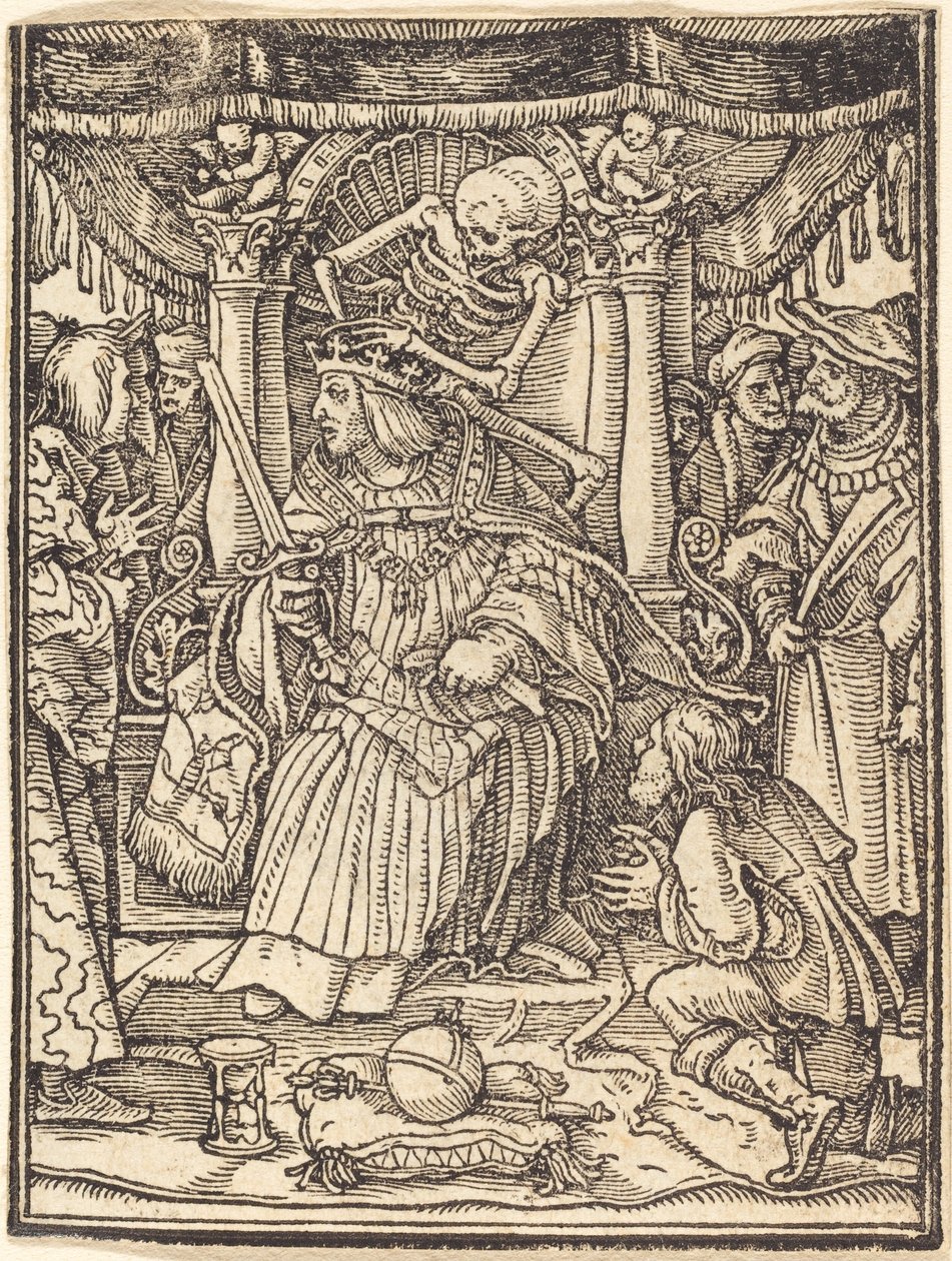 Cesarz. autorstwa Hans Holbein der Jüngere