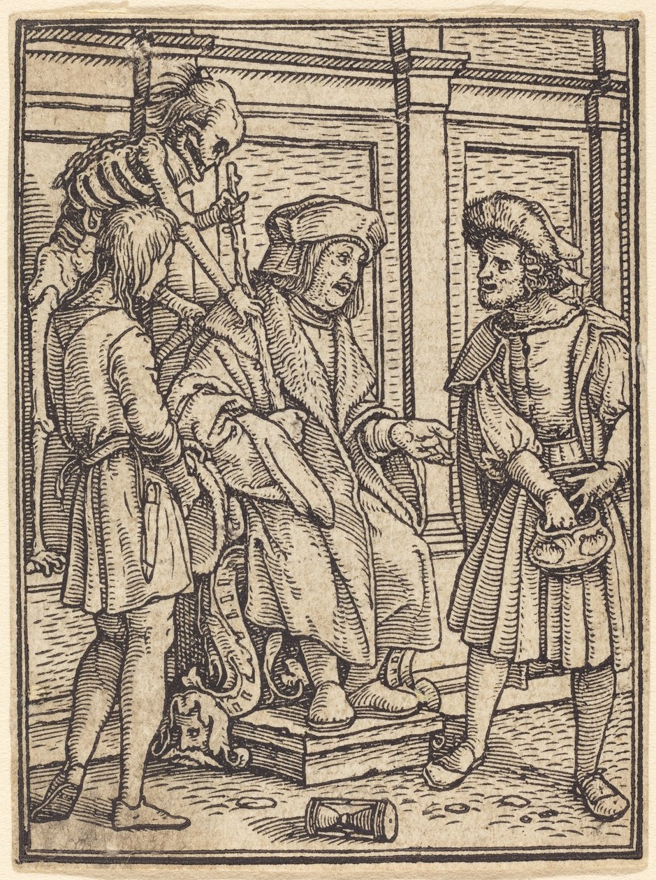 Sędzia autorstwa Hans Holbein the Younger