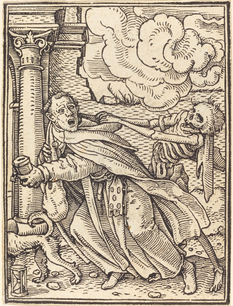 Zakonnik żebrzący autorstwa Hans Holbein der Jüngere