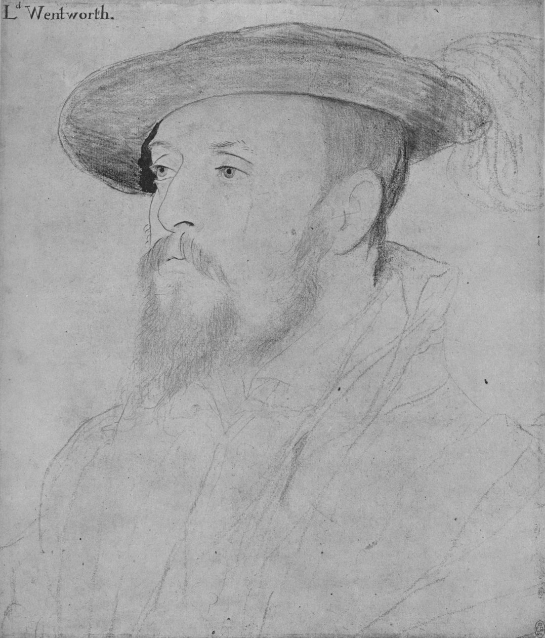 Thomas, baron Wentworth, c1532-1543 1945 autorstwa Hans Holbein der Jüngere